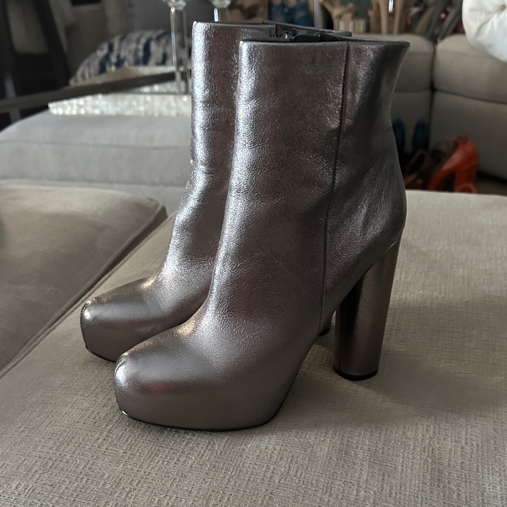 Steve Madden Adair Metallic Ankle Boots